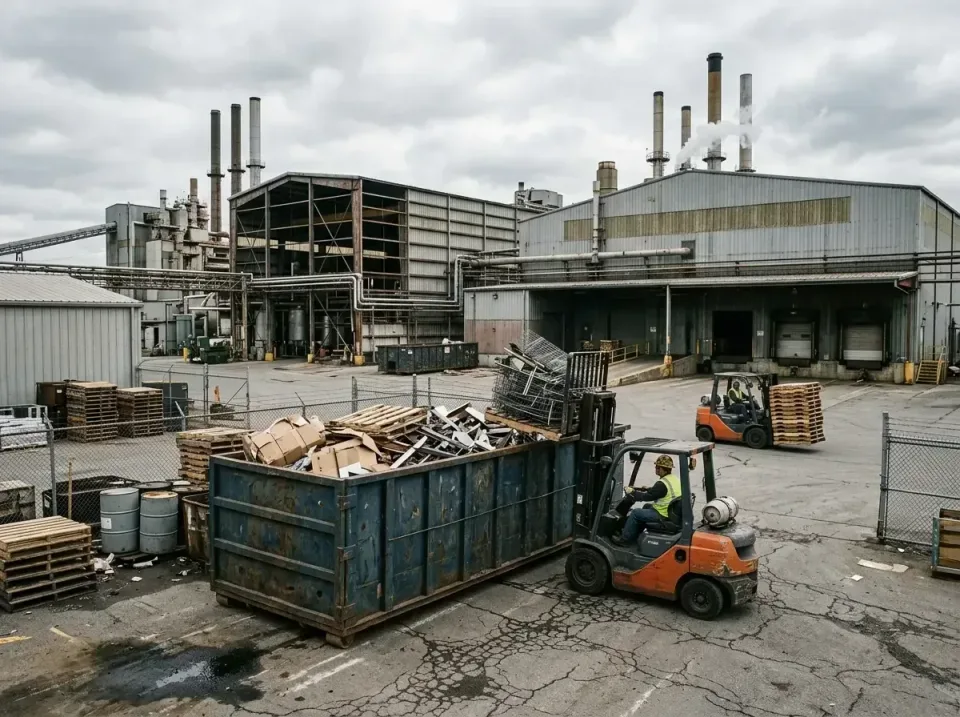 industrial-factory-scrap-conta-003 — frequently asked questions, Cheap Roll-off Dumpster Rentals in East Lansing, MI